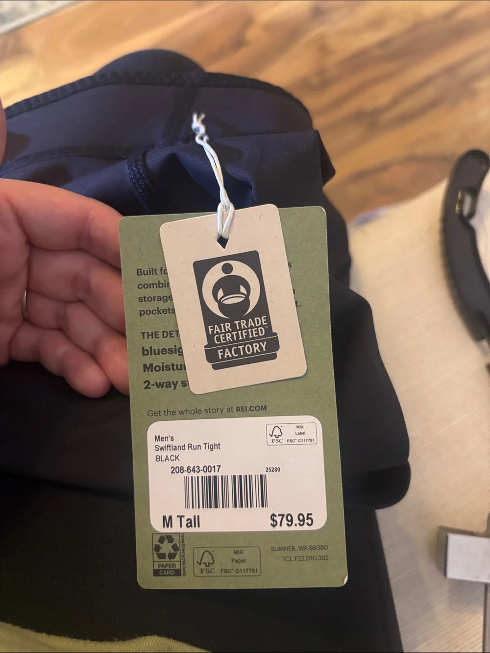 REI Medium tall NWT leggings